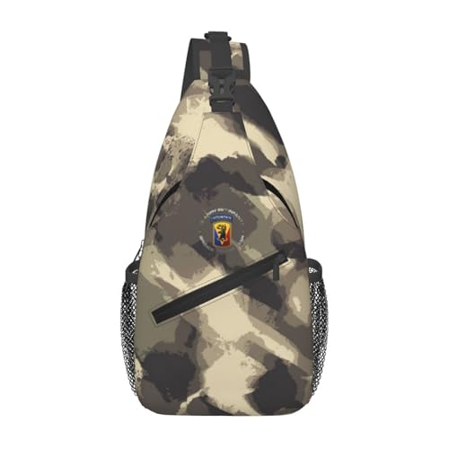 Bolso tipo sling pequeño para hombre, resistente al agua miniatura 2