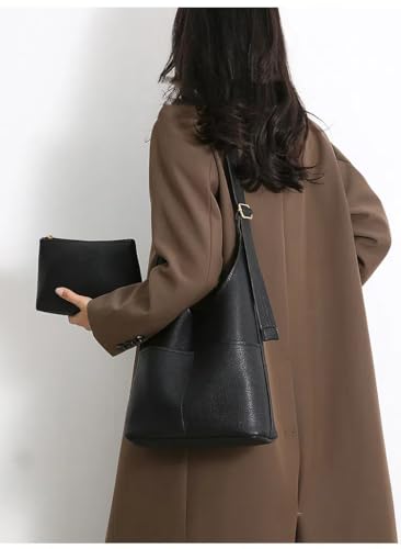 Bolso Tote Grande de Cuero Vegano Suave para Mujer miniatura 2