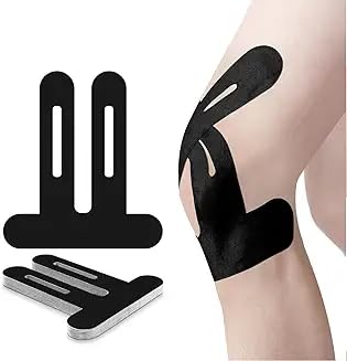 Kinesiology Tape for Knees, 240 Count Knee Tape for Knee Pain Relief Pre Cut, Latex Free Knee Tape,...