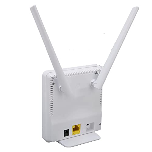 Image of Sanpyl 4G WiFi Router, 4G LTE Wireless Router 300Mbps High Speed with Standard SIM Slot, for Desktop Computer Monitor TV