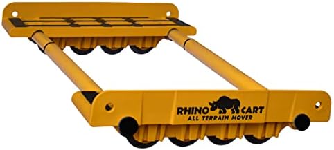 Rhino Cart All Terrain Mover - All Terrain Moving Dolly for Heavy Appliance, Furniture, and Building Material Handling
