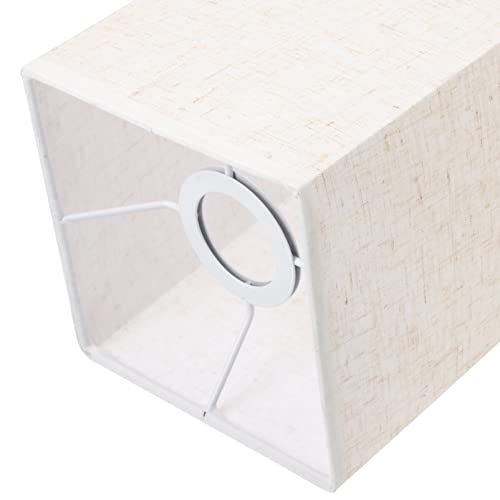 Besportble Table Lamp Shade Linen Lamp Square Shade Rectangular Linen Hand Washable Floor Lampshade Table Light Cover #TOP3