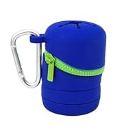 Fly Fishing Box - Foldable Fishing Accessory Holder With Zipper | Portable Trash Can With Fly Box, Multifunctional Silicone Hook For Fishermen Design