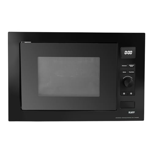 Image of KAFF | Built-in Microwave Oven 34 Litre | Matte Black Finish & Child Lock | Convection, Grill, Microwave, Defrost & Combination | Auto Cooking Menu (Black) KB5A
