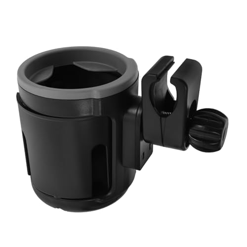 SUPVOX Double Cup Holder for Stroller and Bike Versatile Beverage Rack for Drinks and Bottles Easy Install Durable Construction for and Outdoor Adventures