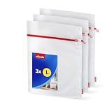 Vileda Wäschenetz für Waschmaschine 3er Set L 40 x 50 cm – Wäschebeutel aus reißfestem Polyester mit Silikonreißverschluss für Hemden, Pullover, Feinwäsche, BHs, Unterwäsche, Jeans, Babykleidung