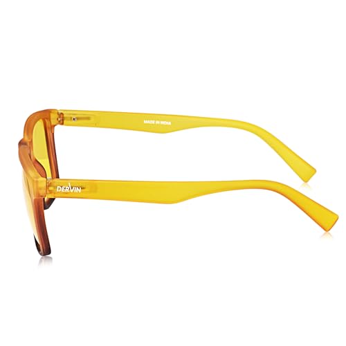 Image of Dervin UV Protected Yellow Lens Driving Polarized Sunglasses for Men & Women