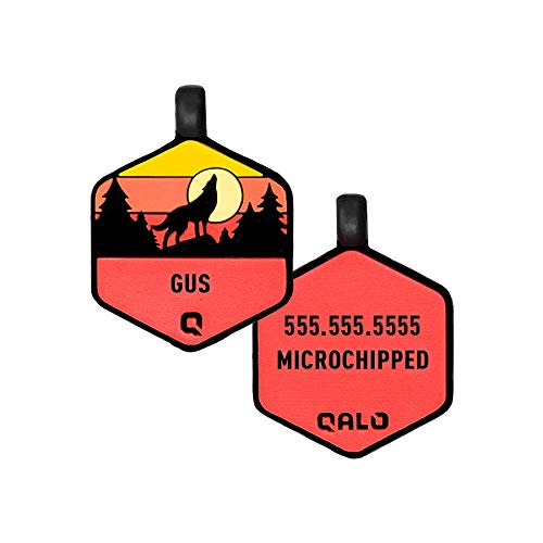 Qalo Custom Qalo Dog Id Tags Qalo Customized Silicone Dog Id Tag