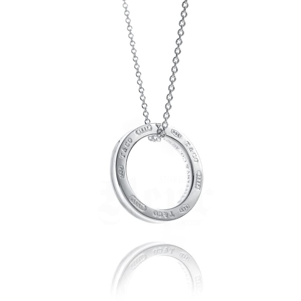 ティファニー TIFFANY&CO 1837 サークル ペンダント ネックレス 