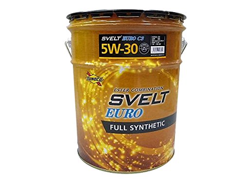 SUNOCO SVELT EURO C3 5W-30 エンジンオイル 20L Amazon | SUNOCO 