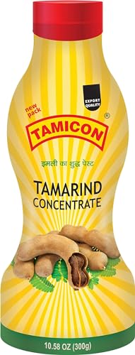 Tamicon Tangy Tamarind Dip | Rich and Zesty Imli Sauce | Gourmet Tamarind Sauce for Delicious Dipping | Perfect for Snacking, Parties & Family Gatherings | 10.58 Oz/300gm