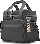 Cooler Bag for Women Men, 10 mm Thick 30 Can (20L) Insulated Soft Lunch Bag Portable Cooling Tote...