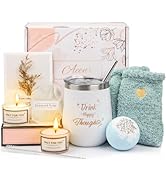 Birthday Gifts for Women Best Friend -Relaxing Spa Gift Box Basket for Her Friendship Mom, Get We...