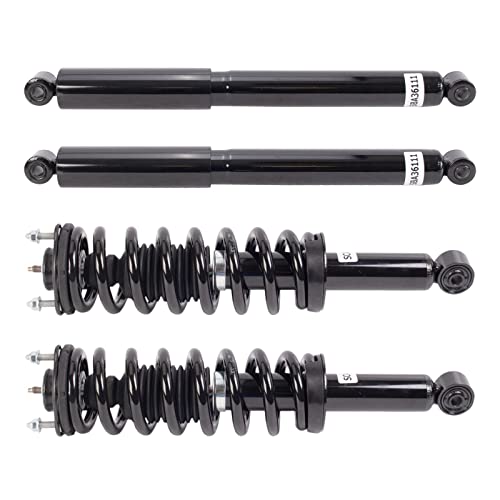Front Complete Struts & Rear Shocks Compatible with 2015-2019 Chevrolet Colorado GMC Canyon