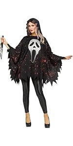 Adults Deluxe Ghost Face® Hockey Mask Costume - One Size