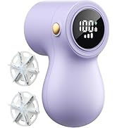 𝗥𝗲𝗰𝗵𝗮𝗿𝗴𝗲𝗮𝗯𝗹𝗲 Fabric Shaver, coldSky Lint Remover for Clothes with 3 Blades, Electric ...