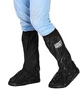 Rain Boot Shoe Cover, Motorcycle Waterproof Shoes Cover Neutral Non-Slip Rain Protective Footwear...