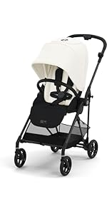 Amazon.co.jp: Cybex MELIO CARBON (2024年) キャンバスホワイト 