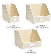 Great Useful Stuff Linen Closet Storage: Organize Bins for Sheets, Blankets, Towels, Wash Cloths,...