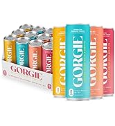 GORGIE Bestsellers Variety, Sugar-Free Natural Energy Drink Sparkling, Healthy Energy Drinks - Gr...