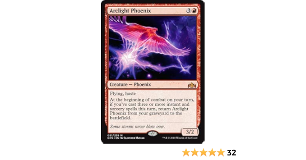 Amazon.com: Magic The Gathering - Arclight Phoenix (091/259 ...