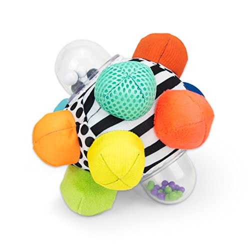 sassy developmental bumpy ball easy to grasp bumps help develop motor skills ages 6 months