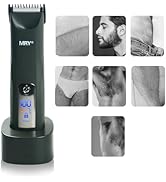 MRY Cordless Hair Trimmer for Men Women IPX6 Waterproof Body Trimmer USB Recharge Trimmer for Men...