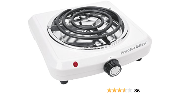 proctor silex single burner hot plate
