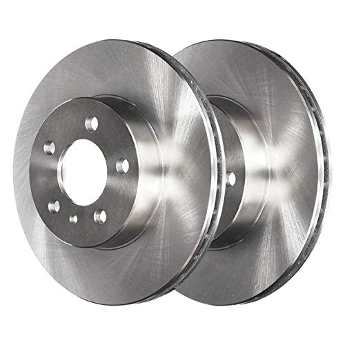 AutoShack R65176PR Front Brake Rotors Pair of 2 Driver and Passenger Side Replacement for GMC Terrain Buick LaCrosse Regal Allure Chevrolet Impala Camaro Corvette Malibu Limited 2010-2017 Equinox FWD