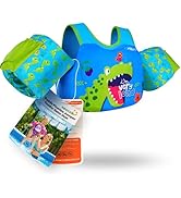 AEOCOO Puddle Float Jumper 20-30-50-60-70 Pounds, Toddler Swim Vest for 1-3-5-6-9 Years Old, Pool...