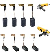 10 Pack DEWALT Table Saw Carbon Brushes Replacement Part 5140033-19 – Fits DW745, DWE7480, DWE7490X, DWE7491RS, DWE7499GD & More