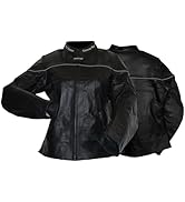 German Wear Brando Motorradjacke - Retro Lederjacke Chopper