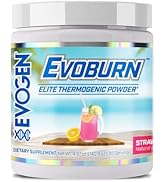 Evogen Evoburn - Thermogenic Powder | Energy, Focus, &amp; Fat Burning | Caffeine, L-Tyrosine, MitoBu...