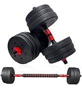 Amazon | 4WD 可変式ダンベル 2個セット 20kg | 40kg ダンベル 可変式 