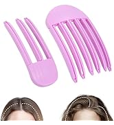 Volumizing Hair Clips, 2Pcs Hair Volume Clip for Fluffy Bangs, Easy High Crown Volume Tool for Wo...
