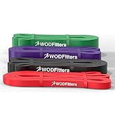 WODFitters Pull Up Assistance Band for Stretching, Mobility Workouts, Warm Up, Recovery, Powerlif...