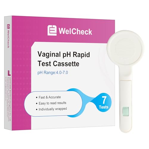 Vaginal pH Test Strips, Vaginal Yeast Infection Test Strips, Feminine pH Test, BV Test Strips pH Balance for Women, 3 Pcs