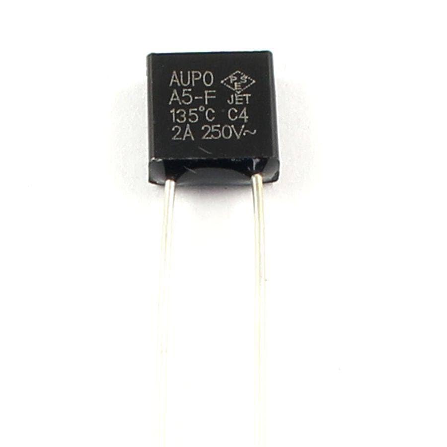 generic 10 pcs thermal fuse cutoff tf 135 degree 250v 2a a5-f