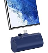 VEGER Power Bank USB C 5000mAh, 20W PD Mini Externer Akku, Schnelles Aufladen USB C Powerbank ohn...