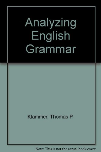 Analyzing English Grammar