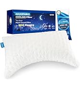 Neck and Shoulder Pain Relief Adjustable Shredded Memory Foam Pillow for Side Sleepers
| Ergonomic Curved Memory Foa 41%2BidTk3VoL. AC SR166,182