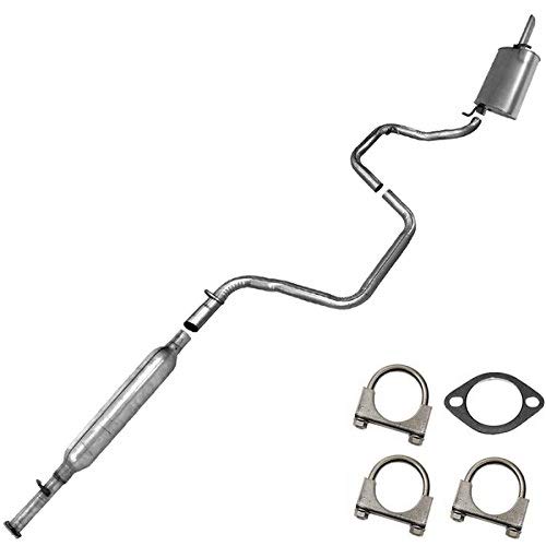 muffler resonator exhaust cat back kit fits: 2004-2008 Chevrolet Malibu 2.2L