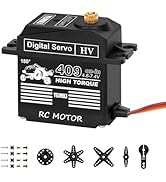 YEJMKJ 409 oz-in Digital Servo High Torque Servo Motors with Metal Gear for R/C Model DIY Car Rob...