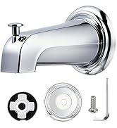 Dreyoo Tub Spout Kit Compatible with American Standard 8888026.002, Slip On Diverter Tub Spout Re...