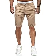 Men's Golf Dress Shorts Flat Front Hybrid 7 Inch Lightweight Quick Dry Chino Casual with Pockets