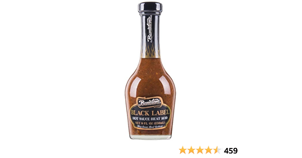 Bunsters Hot Ones Hot Sauce - Black Label 16/10 Heat Chili ...
