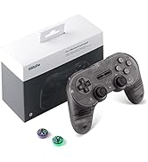 8Bitdo Pro 2 Bluetooth Controller - for Switch PC Windows Android MacOS Steam Raspberry Pi (Trans...