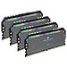 Corsair DOMINATOR PLATINUM RGB DDR5 64GB (4x16GB) DDR5 5600MHz CL36 AMD EXPO Intel XMP iCUE Kompatibler Computerspeicher - Grau (CMT64GX5M4B5600Z36)