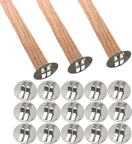 Clips y Adhesivos para Mechas de Velas 100 pcs miniatura 5