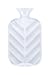 Price comparison product image Fashy GmbH Hot Water Bottle with 3D Wave in Glossy Colour, 2 Litre